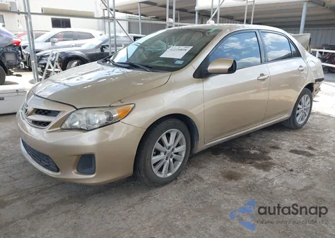 2012 Toyota Corolla Le z USA, uszkodzony, nr VIN 5YFBU4EE9CP013879